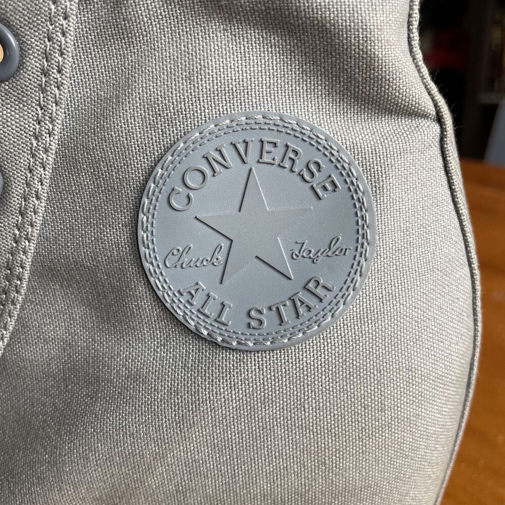 Converse Chuck Taylor All Star SIZE 10 Hidden Wedge Gray Crayon Bottom - Picture 5 of 13